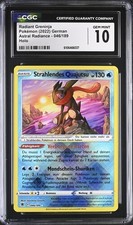 Promienna baza Quajutsu Holo 046/189 niemiecka 2022 CGC PSA 10