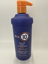 It's a 10 ~ Miracle Deep Conditioner Plus Keratin ~ 17.5 oz