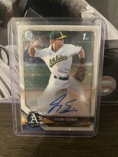 2018 Bowman Draft - Chrome Draft Pick Autographs Jeremy Eierman #CDA-JE (AU, RC)