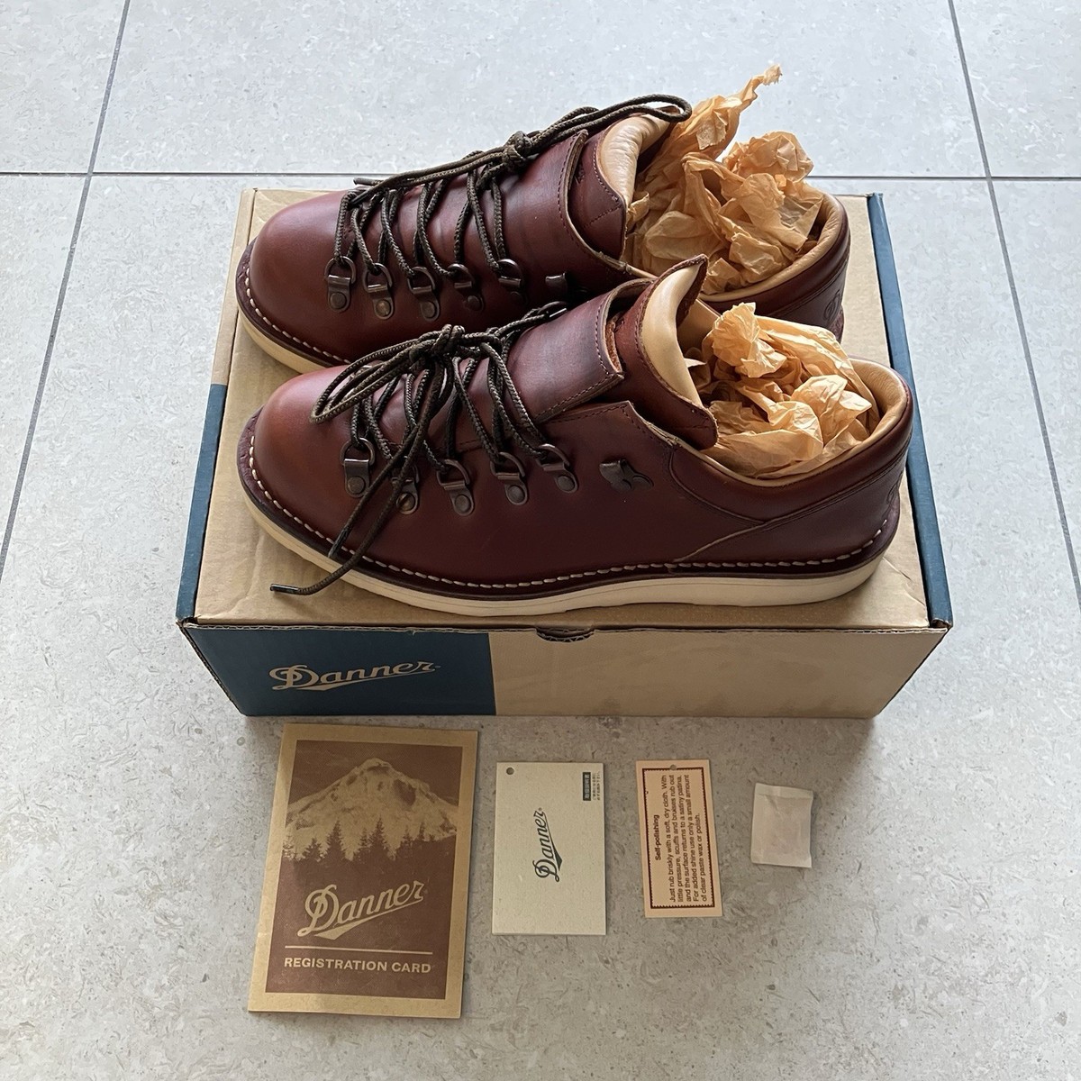 Danner MOUNTAIN RIDGE LOW CRISTY D-4013 Boots Brown Leather US 8