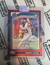2024 Optic Audric Estime Auto /75 Red Holo