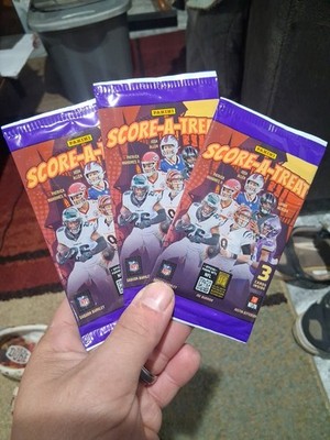 3 Packs of 2025 Panini Score -A-treat Football Packs Factory Sealed