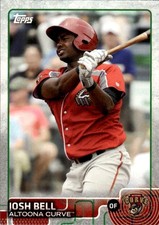 2015 Topps Pro Debut Josh Bell #187 Altoona Curve 3H