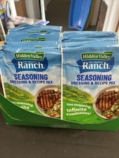 24 Pack Hidden Valley Ranch Seasoning Salad Dressing  Recipe 1.oz Exp:05/2027