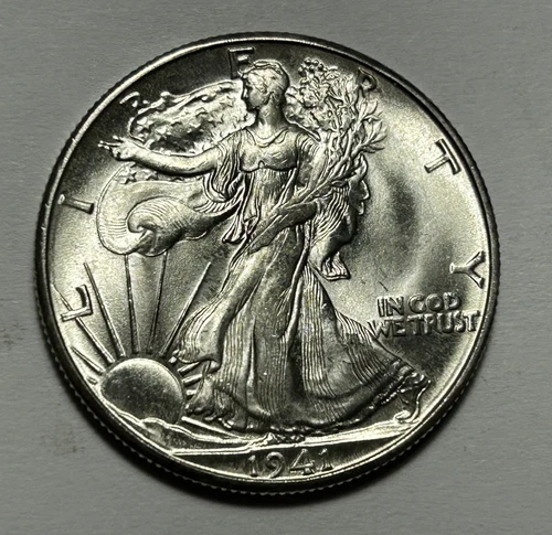 1941 D WALKING LIBERTY HALF DOLLAR BU