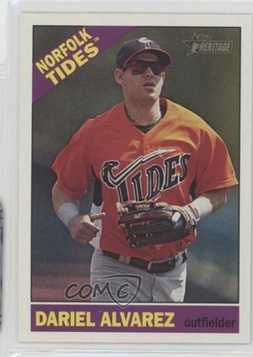 2015 Topps Heritage Minor League Edition Dariel Alvarez #15 1n1