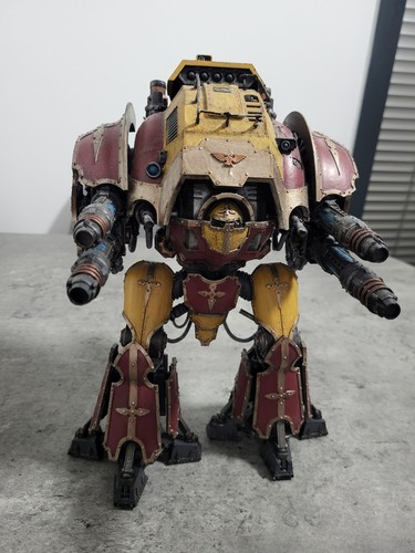 Warhammer 40k - Imperial Knights - Acastus Knight Porphyrion PAINTED