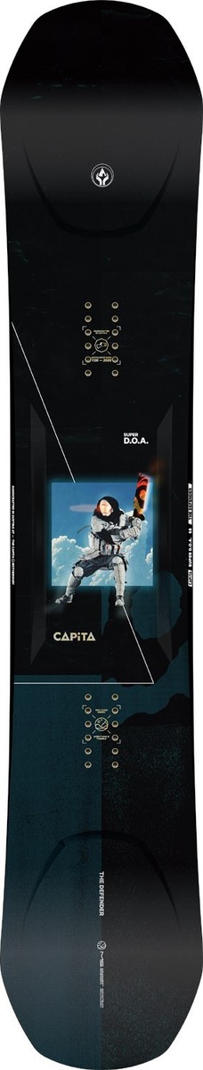 Capita Super DOA Men's Snowboard 158 cm True Twin New 2026