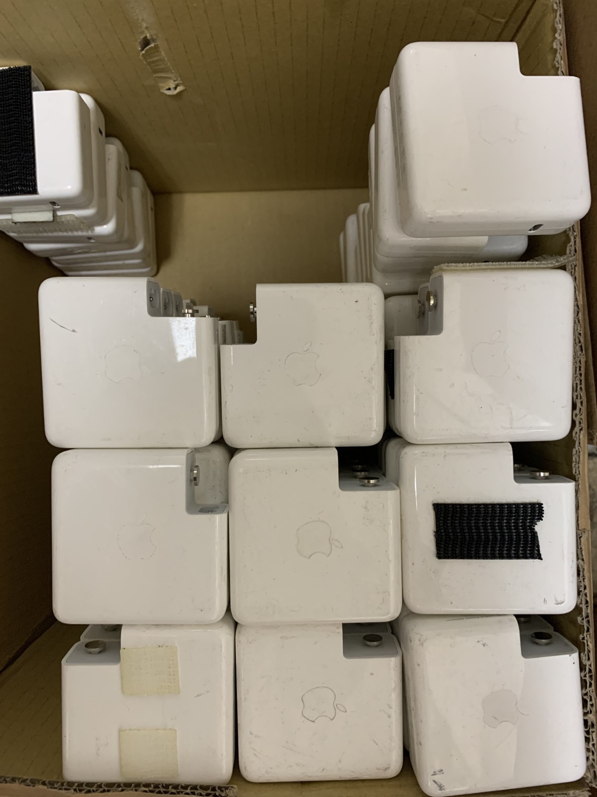 LOT of 10 Apple A1719 87W USB-C Power Adapter Charger-NO PLUG
