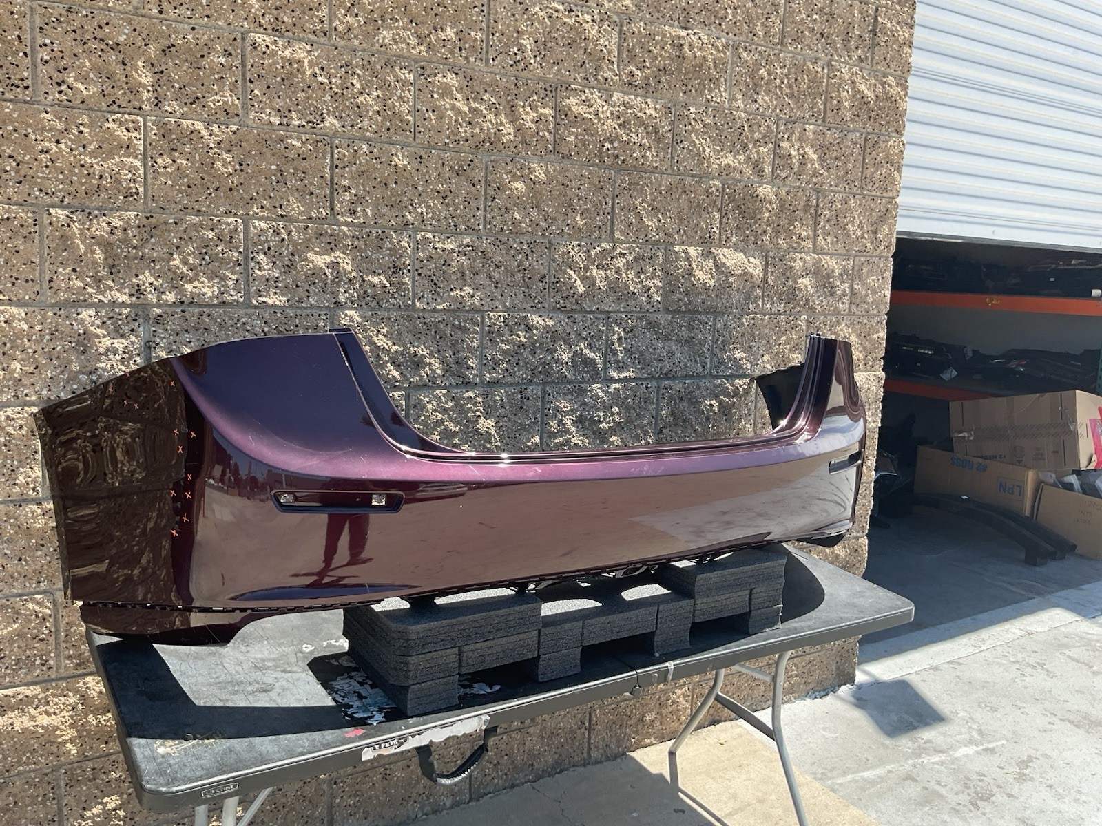 2014 2015 2016 2017 MASERATI GHIBLI REAR BUMPER USED OEM