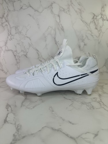 Botines de lacrosse Nike Huarache 9 Varsity LAX blancos/negros para hombre 12 FD0090-101 - Imagen 2 de 5