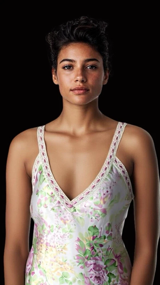 Mini Vestido Oscar De La Renta Y2K Brillante Satén Babydoll Coqueta Sin Mangas Talla M Hada Foto 2 de 4