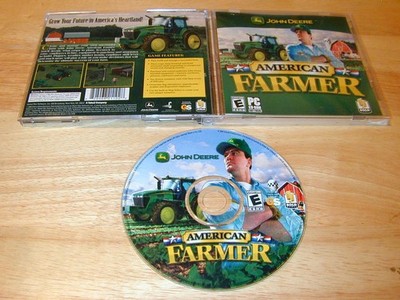 John Deere American Farmer PC CD-ROM Game Take2 game for Windows 2000/Me/XP