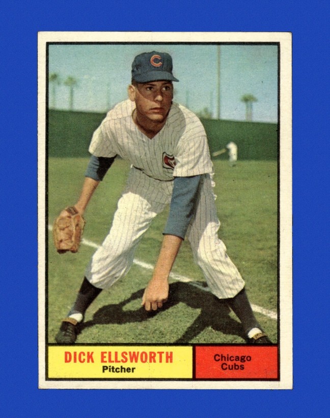 1961 Topps Set-Break #427 Dick Ellsworth EX-EXMINT *GMCARDS*