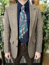 Vintage 1970s Yves Saint Laurent Patterned Kipper Tie