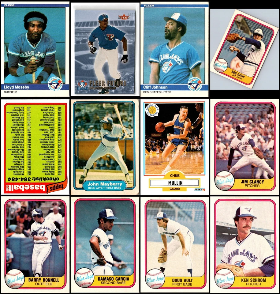 Lote de tarjetas Fleer Toronto Blue Jays (68) - Última llamada - Recogerlo antes de que se dis... Foto 2 de 4