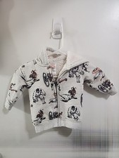 Toddler Marvel Sherpa Hoodie Thor Hulk Spider-Man Captain America Gray Sz 18 Mos