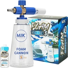 MJJC Foam Cannon S V3.0 (Thicker Snow Foam Technology) with 1/4 Inch Quick Conne