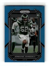 Jermaine Johnson II 2022 Panini Prizm #375 Rookie New York Jets Light Blue RC