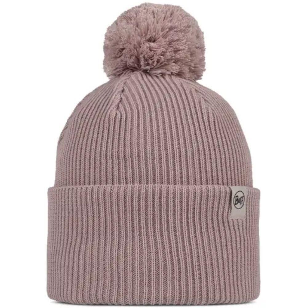 Buff Knitted Beanie (Renvi Rosewood )