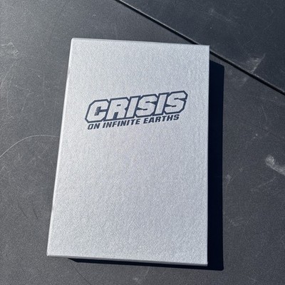 Crisis on Infinite Earths Hardcover w/Slipcase & Poster -Perez & Ross- 1998 1st