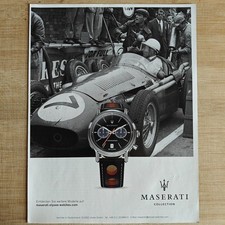 Orologio Maserati 2019 Vintage Advertise Pubblicità Pubblicità Yellowed_vintageads