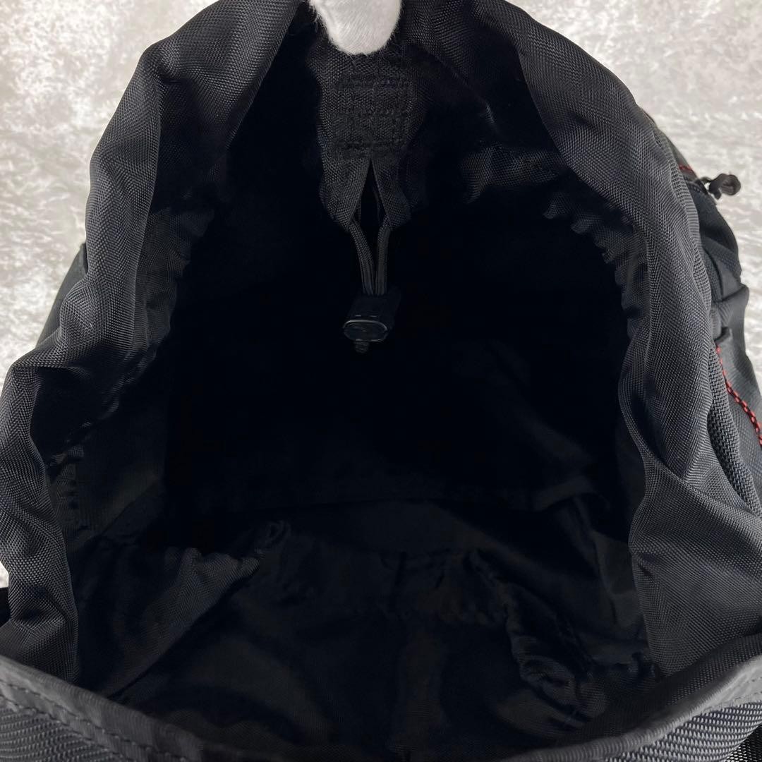 BRIEFING Simple Flap Backpack Black Ballistic Nyl… - image 6