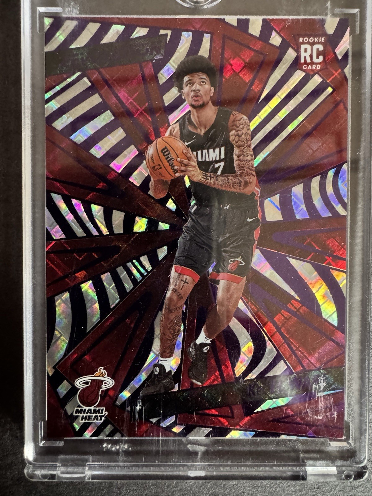 2024-25 Panini Revolution - Rookies Kel'el Ware #102 Cosmic /99 (RC)