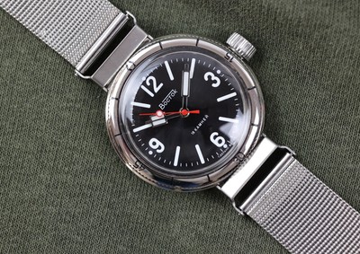 Watch VOSTOK 18 jewels amphibian NVCh-20/Wostok Amphibia 2209 Ushastaya USSR