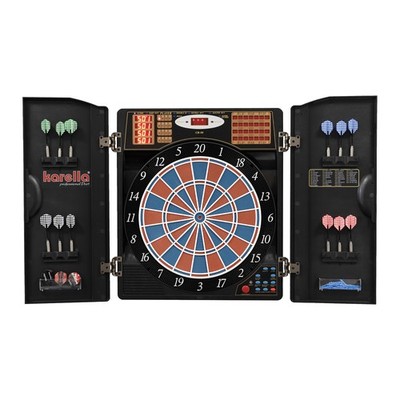 Karella Dartautomat CB-90 Elektronik Dartboard Turnierausführung Dartscheibe NEU