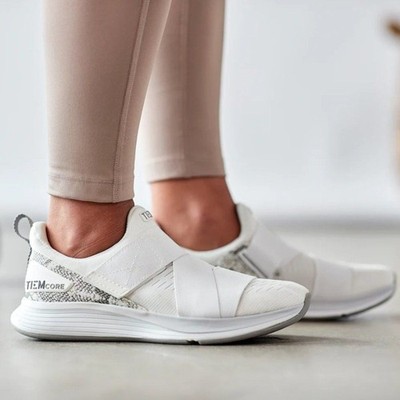 TIEM Latus Ivory Snake Studio Fitness Shoe size 8.5