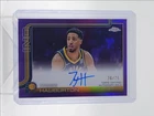 2025 Topps Tyrese Haliburton Chrome Autographs (Raw)