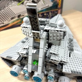 LEGO Imperial Star Destroyer Star Wars set 75055 w/Box & Manual Used from Japan