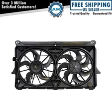 Radiator Cooling Fan Assembly Fits 2007-2008 Chevrolet Tahoe GMC Sierra 1500