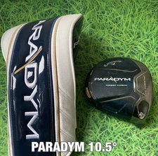 Callaway Paradym 10.5° Driver Head Only, Adjustable, High MOI, Right-Handed USE