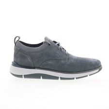 Rockport RM Lukah 2 LUKAH Mens Gray Wide Suede Lifestyle Sneakers Shoes 8
