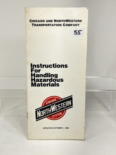 Chicago & North Western Istruzioni per materiali pericolosi 01/10/1986 - Foto 1 di 4