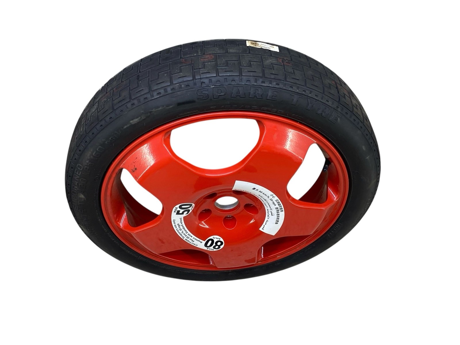 2015 BENTLEY CONTINENTAL 20x4.5 EMERGENCY COMPACT SPARE TIRE WHEEL RIM OEM