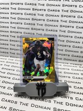 2025 Panini Prizm Draft Picks Kobe Hudson #136 Gold Ice Prizm RC
