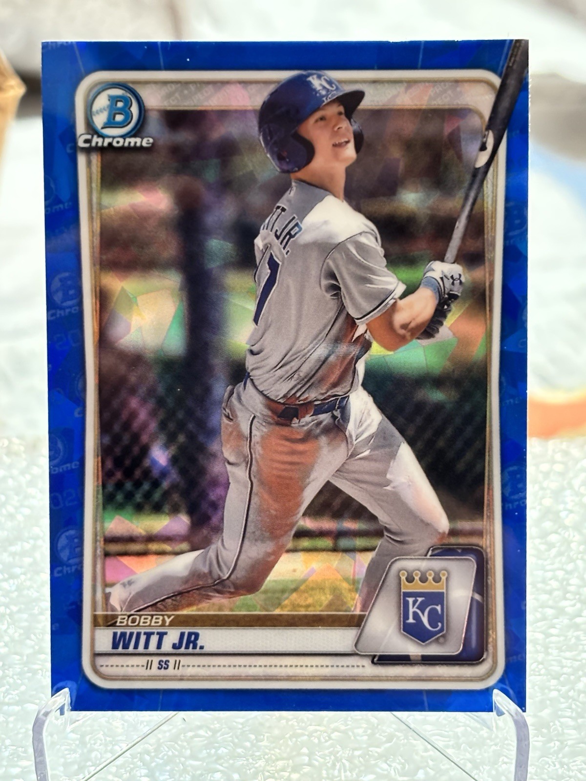 2020 Bowman Draft Chrome Sapphire Edition BOBBY WITT JR. #BD-152 🔥🔥🔥📈📈📈