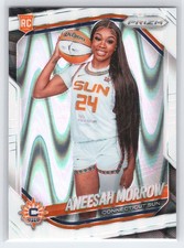 Aneesah Morrow - 2025 Prizm WNBA - White Seismic #146 - Rookie - Connecticut Sun