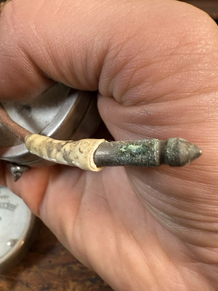 Medidor de Voltios de Bolsillo Early Manhattan Electric Supply Co. Medidor de Readrite Patentado Foto 3 de 4