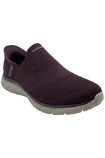 Skechers Women's Slip-ins Virtue Rhinestone Shoes Starlight Plum