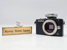 N.MINT / 498 shots OLYMPUS PEN Lite E-PL3 Black Digital Camera Body From Japan