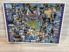 AMERICA the White Mountain 1000 Piece Jigsaw Puzzle RARE COMPLETE