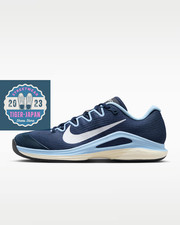 NIKE Vapor 12 FV5552 402 Midnight Navy Blue Black Men Hard Court Tennis Shoes