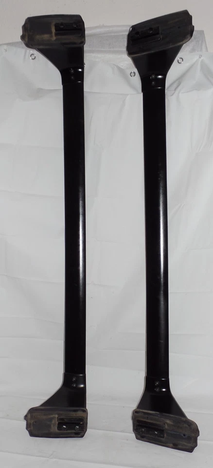 Juego de pares de barras transversales de techo negras OEM Honda Crosstour 2010-2015 Foto 4 de 4