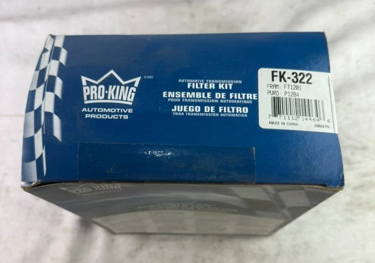 Kit de filtro de transmisión Pro King FK-322 se adapta a; Chevy Corvette 1997-2004 Foto 2 de 4