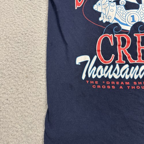 One Piece Shirt Mens Small Blue Thousand Sunny Straw Hat Crew Graphic Tee - Picture 2 of 8