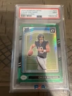 2024 Panini Donruss Optic Caleb Williams #201 Green Hyper Prizm PSA 9